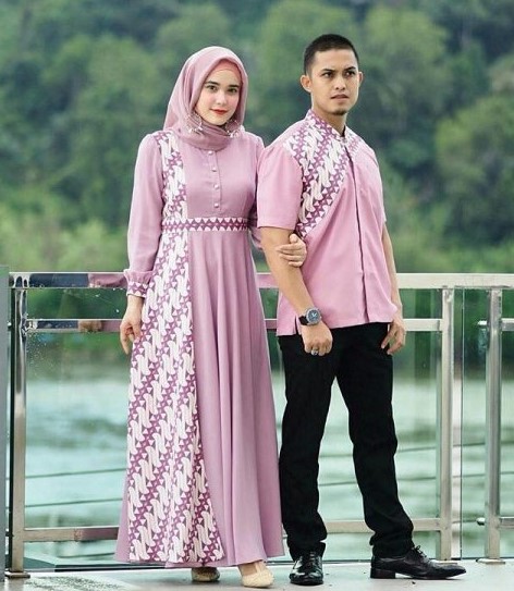 15 Trend Terbaru  Model  Baju  Lebaran Baju  Gamis  Couple  
